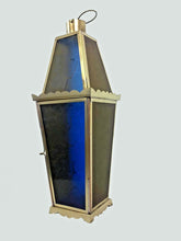 Load image into Gallery viewer, BZ14 Large Square Glass Candle Holder Kids Ramadan Art Lantern