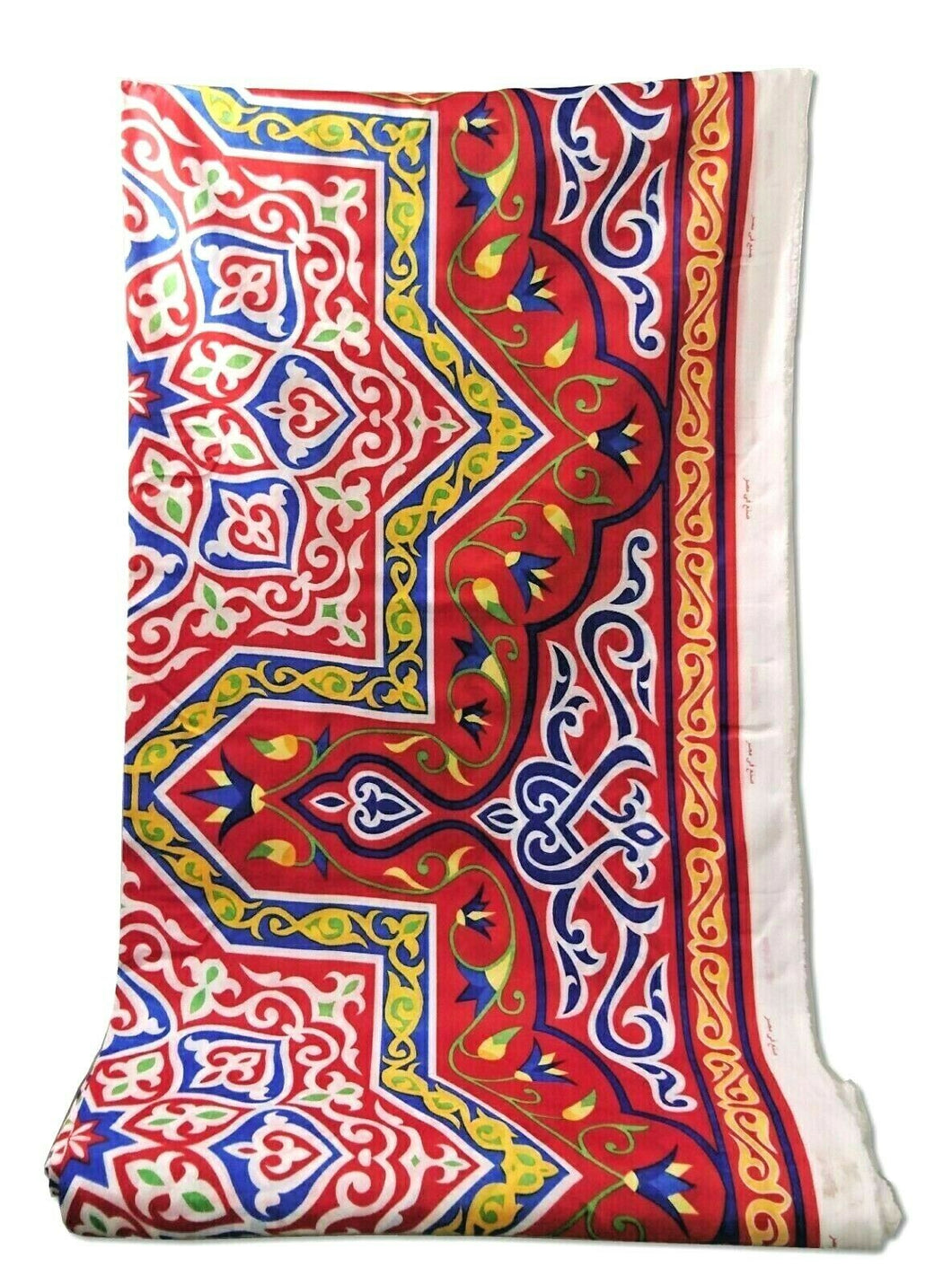 AA127A Egyptian Tent Ramadan Wall Décor Textile Red Fabric Wall Roll Weaving Weft Knitting