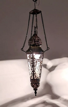 Load image into Gallery viewer, BR103W Elegant Ceiling Hall / Entrance Cast Brass Hanging Lamp / Lantern