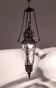 BR103W Elegant Ceiling Hall / Entrance Cast Brass Hanging Lamp / Lantern