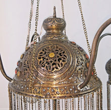 Load image into Gallery viewer, BR264 Exclusive Handmade Brass Moroccan Pendant Chandelier Antique Masterpiece