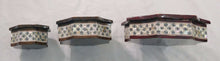 Load image into Gallery viewer, J78 Gorgeous Mother of Pearl Mosaic Egyptian Brown Jewelry Boxes Set of Three