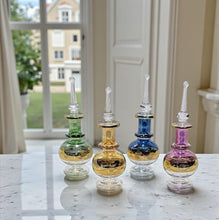 Load image into Gallery viewer, LW42 Hand-Blown Egyptian Decorative Glass Perfume Bottle Set