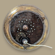 Load image into Gallery viewer, BR293 Handmade Antique Brass Filigree Dome Table Lamp Moroccan Hand Pierced