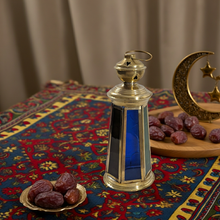Load image into Gallery viewer, B214 Hexagon Ramadan Lamp for Candles, Ambiance Eid Gift Tabletop Iftar Decor