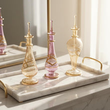 Load image into Gallery viewer, LW6 Glass Bottles for Egyptian Perfume, Hand-Blown Using Traditional Techniques Lot of 3
