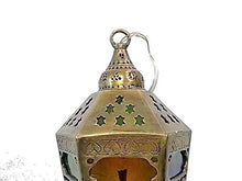 Load image into Gallery viewer, BR314 Cast Brass Classic Egyptian Ramadan Fanous Lamp Lantern