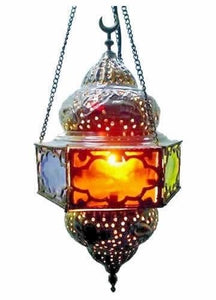 BR93 Vintage Reproduction Islamic Art Pendant Lamp / Lantern