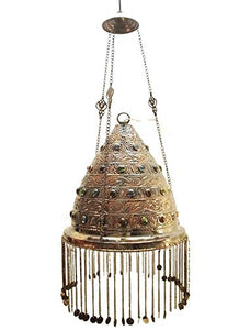 BR75 Outdoor Conical Brass Pendant Lamp/Lampshade Home Decor