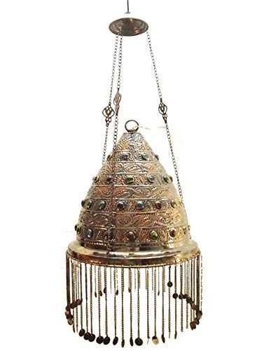 BR75 Outdoor Conical Brass Pendant Lamp/Lampshade Home Decor