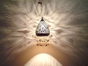 BR26 Handmade Filigrain Art Brass Egyptian Hanging/Pendant Lamp Shade Lampshade