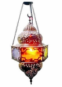 BR93 Vintage Reproduction Islamic Art Pendant Lamp / Lantern