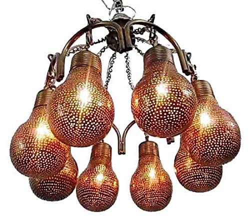 BR285 Unique Brass Fruits Round Chandelier/Pendant Lighting