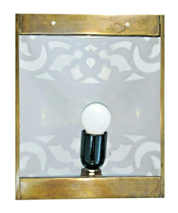B193 Handmade Brass Cylinder Flush Mount Ceiling Light/Wall Sconce