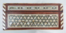 Load image into Gallery viewer, J80R XXL Mother of Pearl Mosaic Chest Egyptian Rectangular Jewelry Box