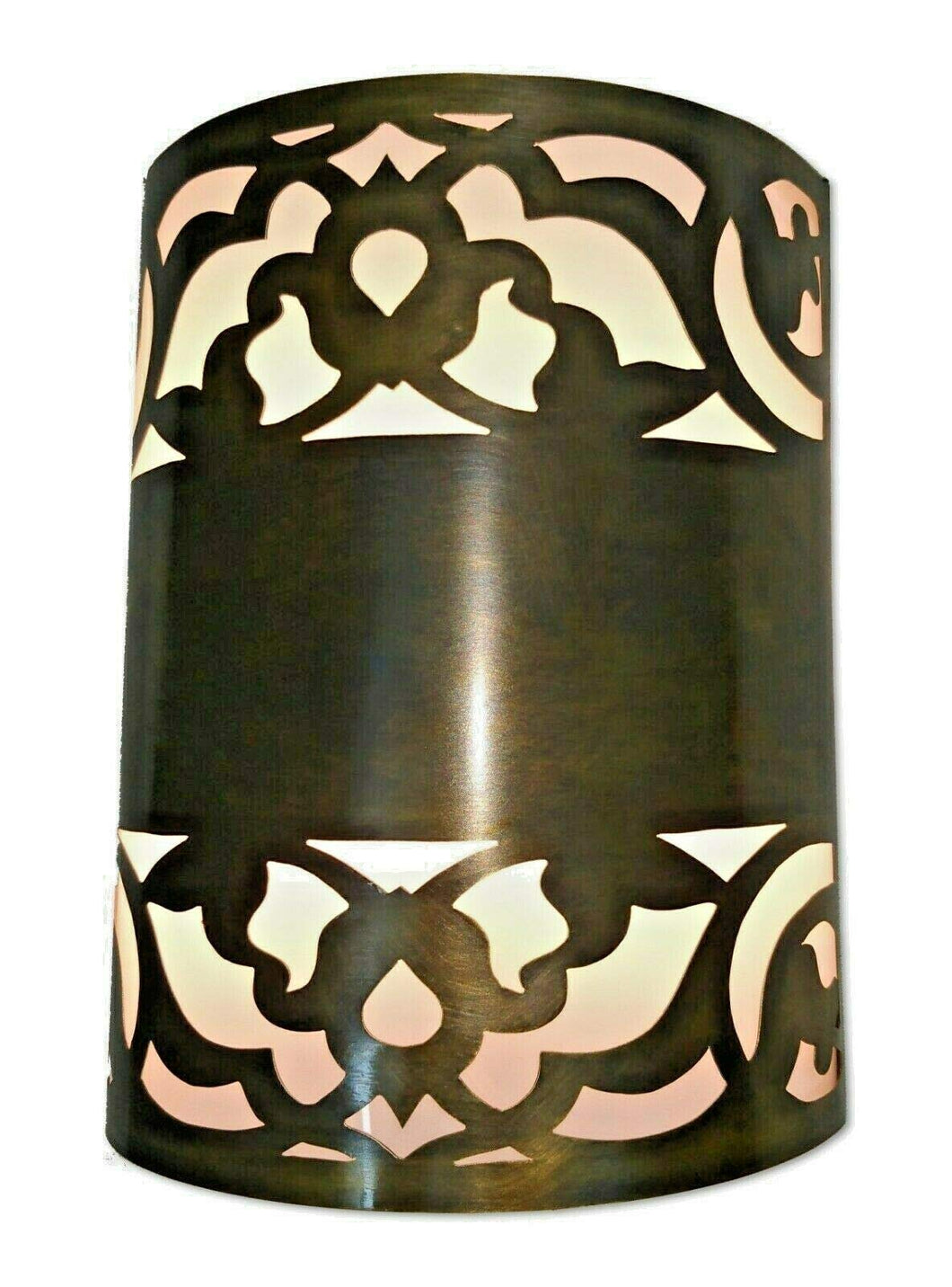 B193 Handmade Brass Cylinder Flush Mount Ceiling Light/Wall Sconce