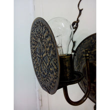 Load image into Gallery viewer, BR200M Unique Antique Reproduction Brass Wall Sconce with Bulb Screen