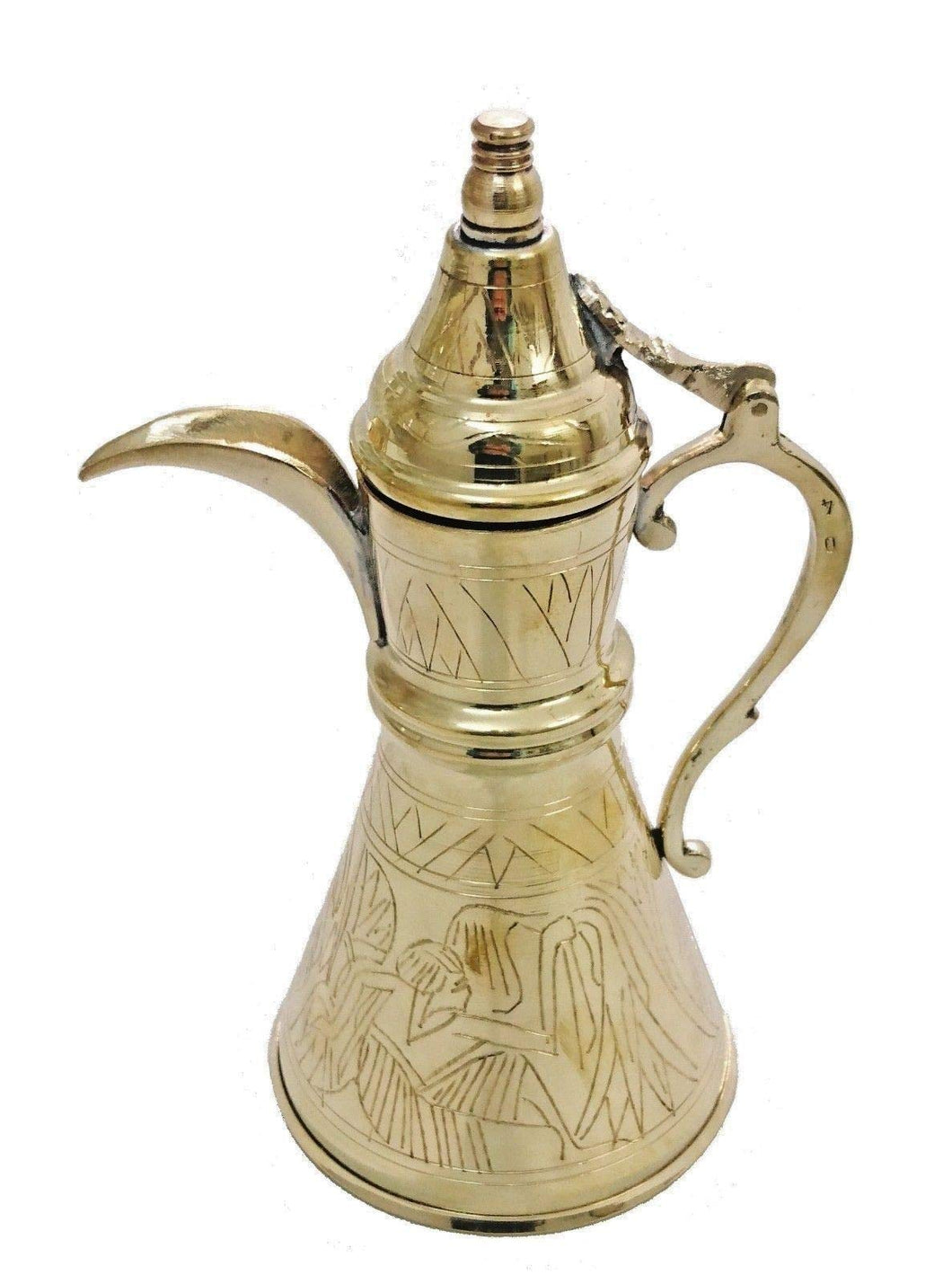 BM2 Vintage Reproduction Turkish Brass Pitcher, Made in Egypt – click2Egypt