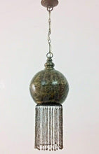 Load image into Gallery viewer, BR190 Handmade Brass Etched Hanging Baby Ball Moroccan Lampshade