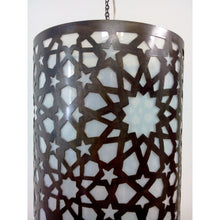 Load image into Gallery viewer, B198 Arabian Oriental Style Cylinder Drum Pendant Chandelier