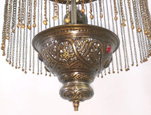 Load image into Gallery viewer, BR264 4 Shades Moroccan Jeweled Pendant Light/Lamp Chandelier