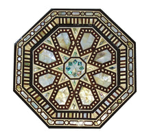 Load image into Gallery viewer, W163 Vintage Moroccan Handcraft Mother Of Pearl Inlay Coffee Side Table Trinket