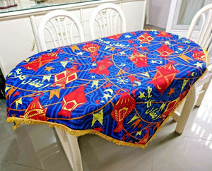 AA95 Ramadan Decoration Egypt Islamic Eid khayamiya Textile Colored Fabric Set